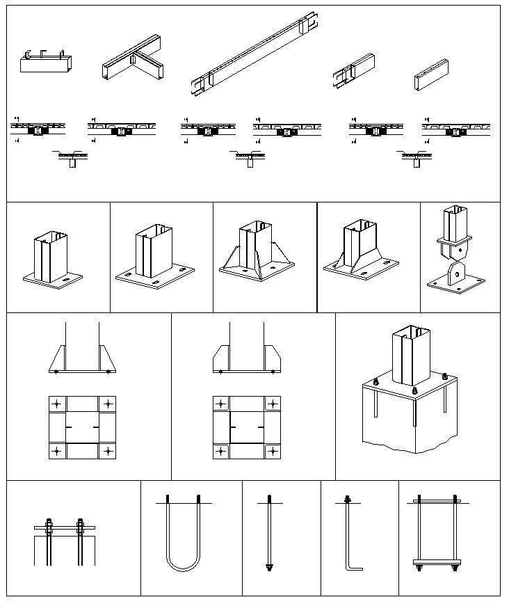 Steel Structure Details,Steel Structure CAD drawings,Steel building,Steel Structure Design