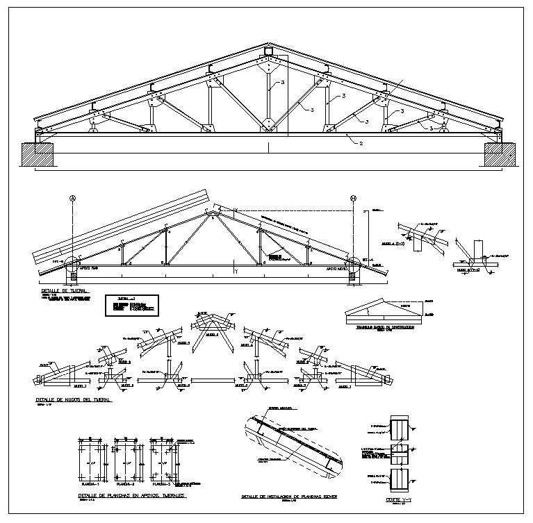 Steel Truss Structure Details,Steel Structure CAD,Truss building,Truss Structure Design