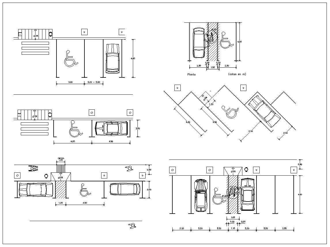 Accessibility facilities,blocks,details,design