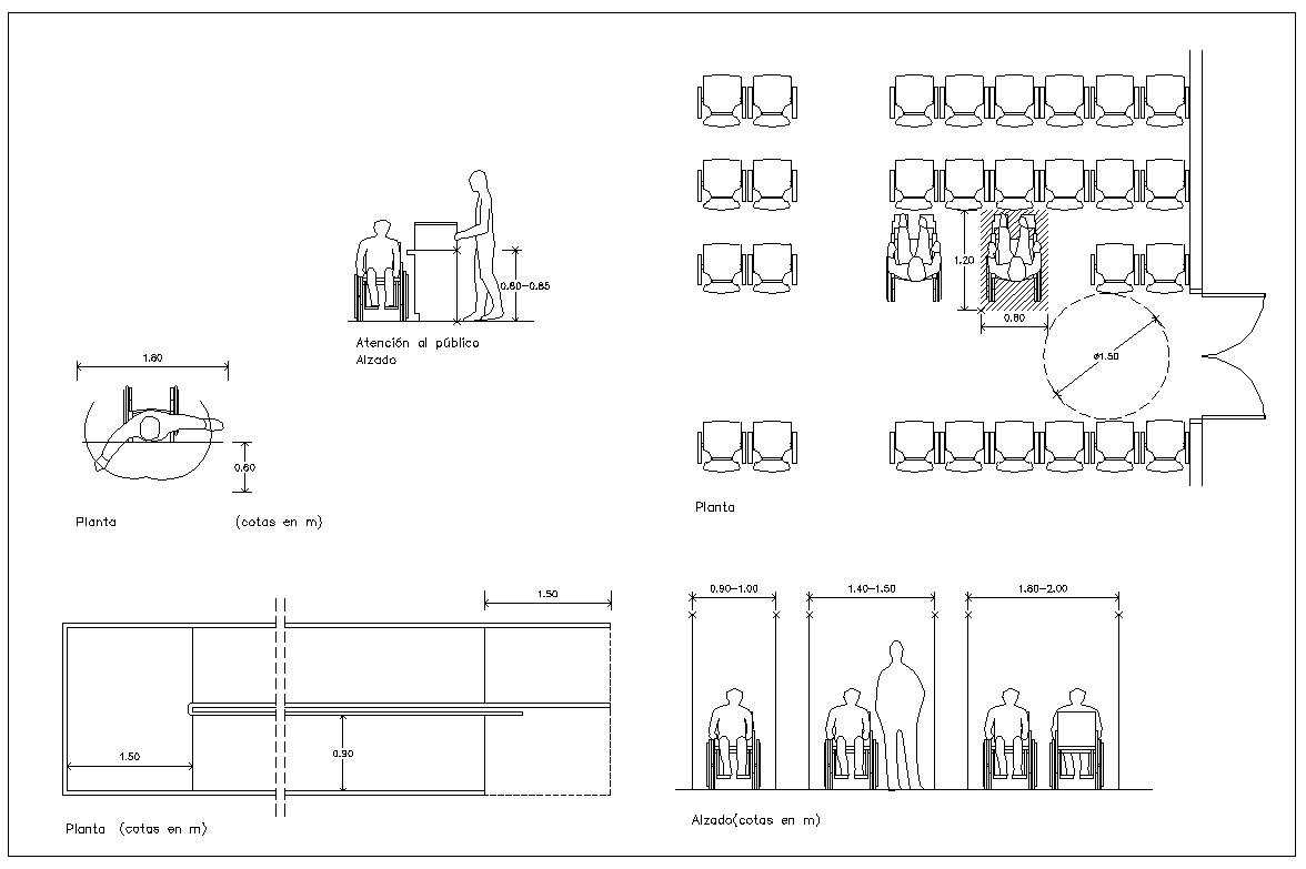 Accessibility facilities,blocks,details,design