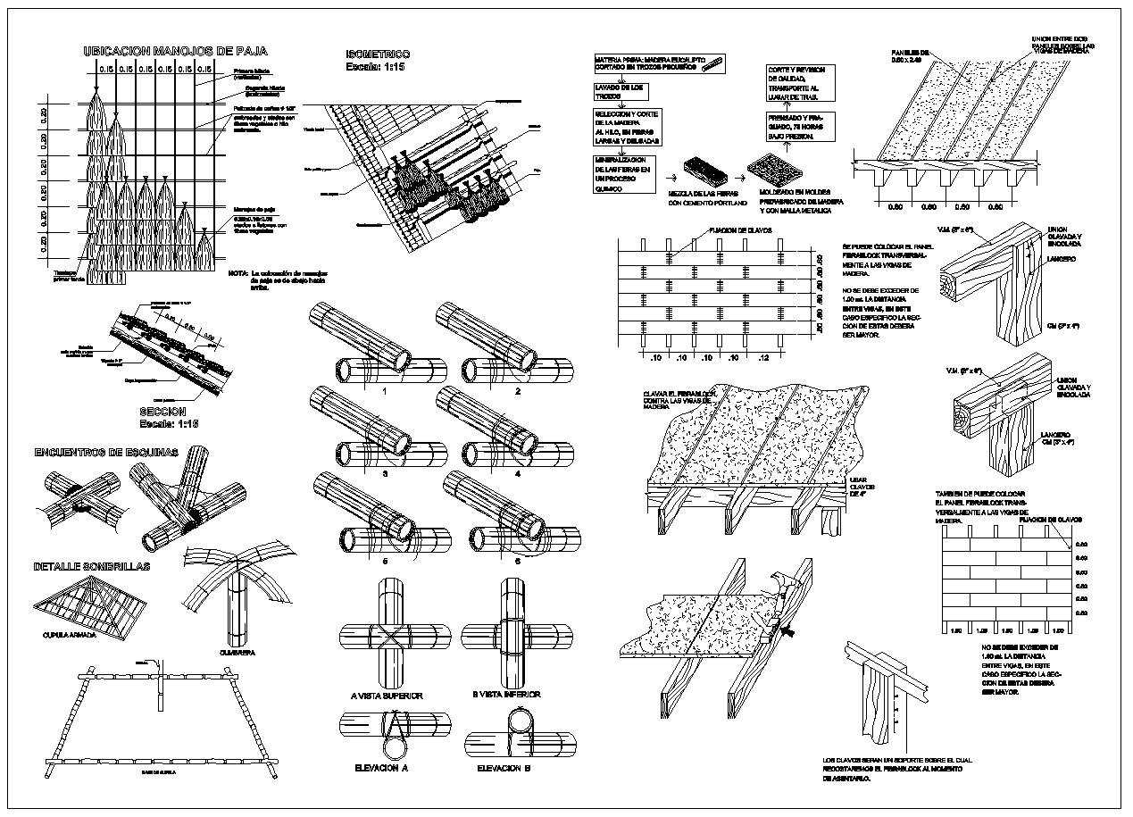 Wood Constructure Details,design,wood building,wood constructure elevation