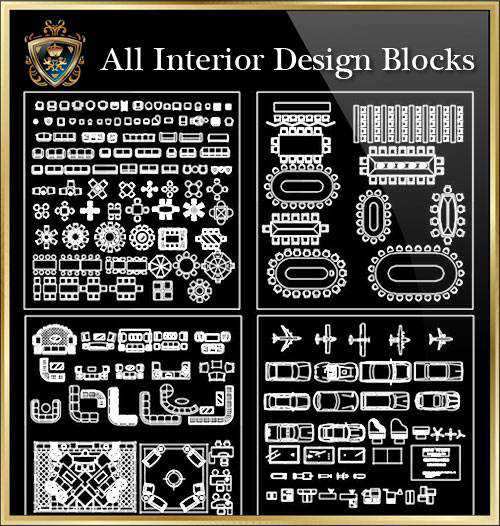 ★【All Interior Design Blocks 1】Luxury home, Luxury Villas, Luxury Palace, Architecture Ornamental Parts, Decorative Inserts & Accessories, Handrail & Stairway Parts, Outdoor House Accessories, Euro Architectural Components, Arcade