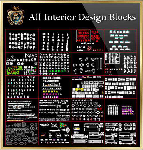 ★【All Interior Design Blocks 2】Luxury home, Luxury Villas, Luxury Palace, Architecture Ornamental Parts, Decorative Inserts & Accessories, Handrail & Stairway Parts, Outdoor House Accessories, Euro Architectural Components, Arcade