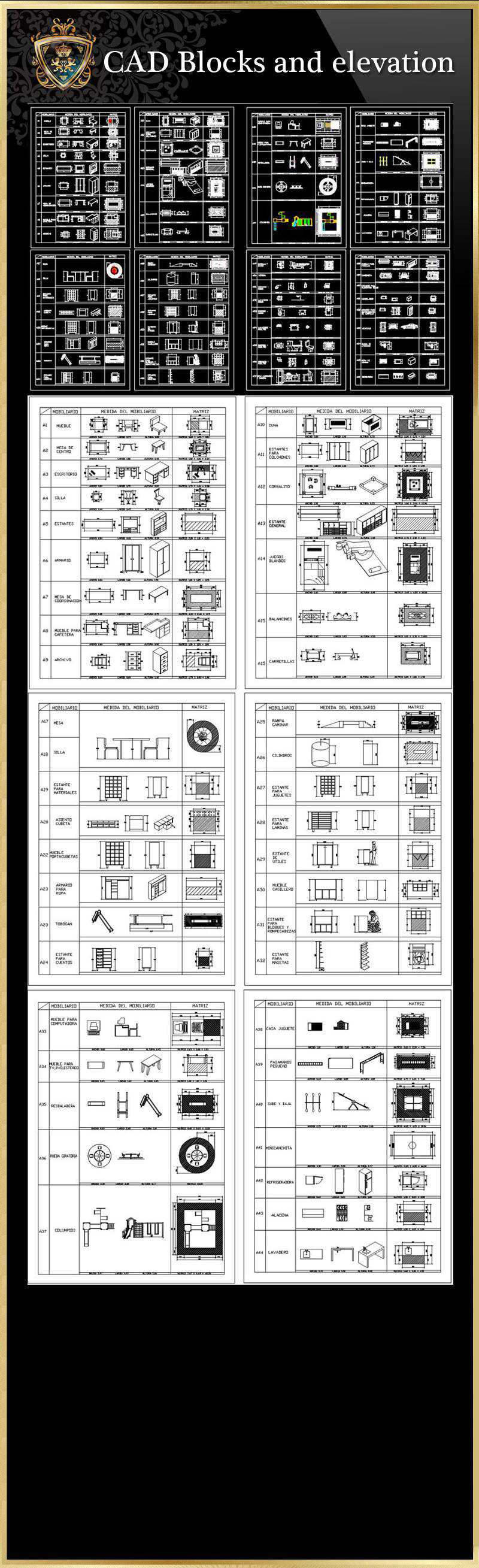 ★【CAD Blocks and elevation】Luxury home, Luxury Villas, Luxury Palace, Architecture Ornamental Parts, Decorative Inserts & Accessories, Handrail & Stairway Parts, Outdoor House Accessories, Euro Architectural Components, Arcade