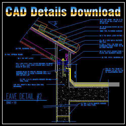 Ridge Eave & Parapet Details