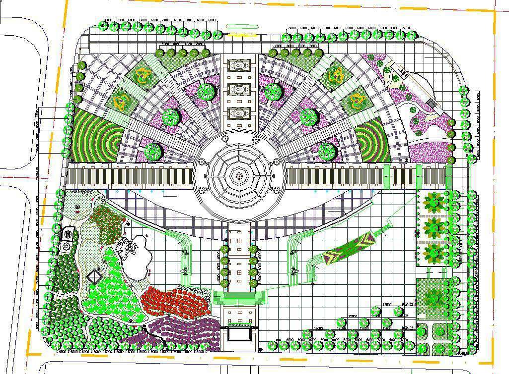 High-quality Residential Landscape Design Drawings download - Landscape Planning/Urban Design/Urban Graphics