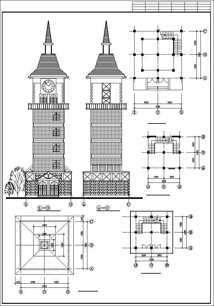 Dream French Town plan,elevation,details drawings