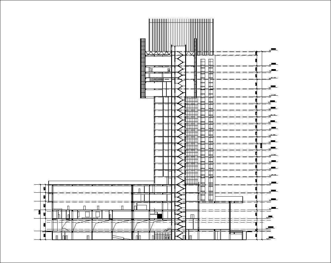 5 Star Hotel  Floor Plans and Drawings-Elevations, Floor Plans, and Details