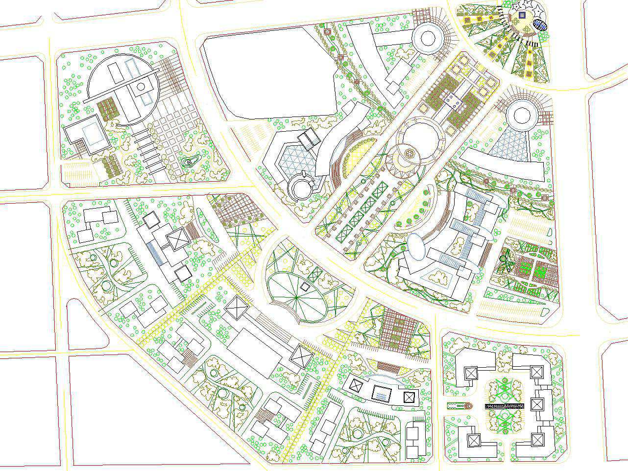 ★【Urban City Design Dwawings Download】High-quality Urban Design Drawings download - City Planning/Urban City Design/Urban Graphics