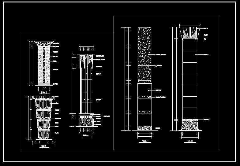 Column Design Drawing